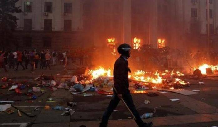 A Odessa fu strage neo-nazista, anche per il Viminale
