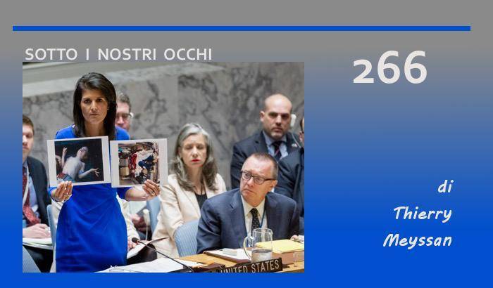All’ONU, l’incapacità degli Stati Uniti di ammettere la realtà