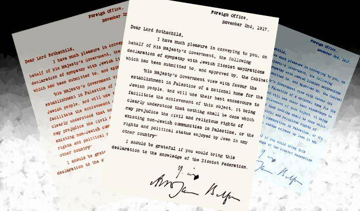 I cento anni di guerra del sionismo, da Balfour (1917) a Trump (2017)