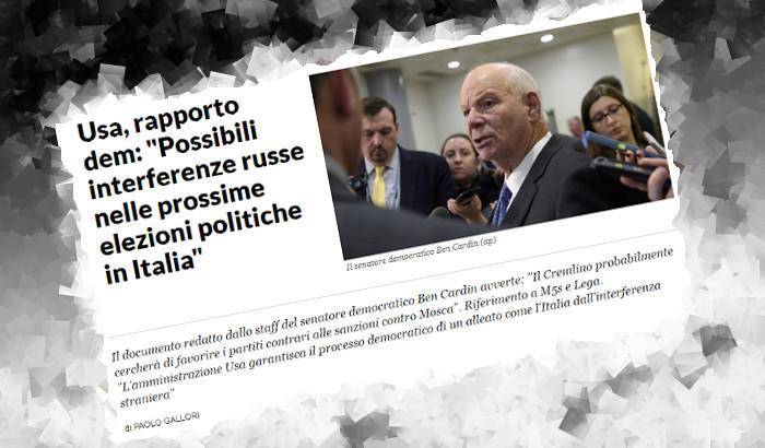 Elezioni 2018. L'ossessione dem per le interferenze russe