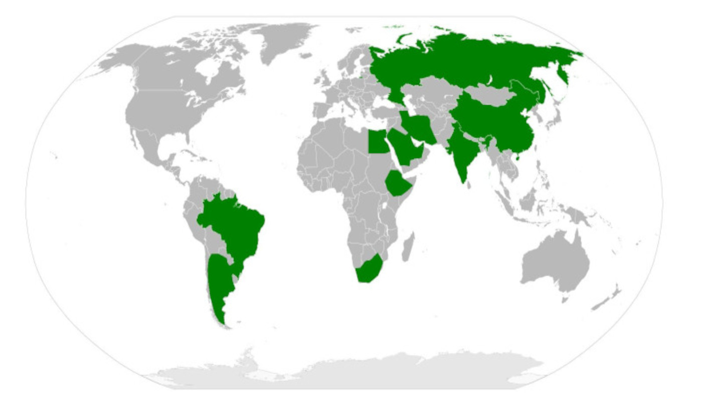 BRICS: Complessi parti multipolari