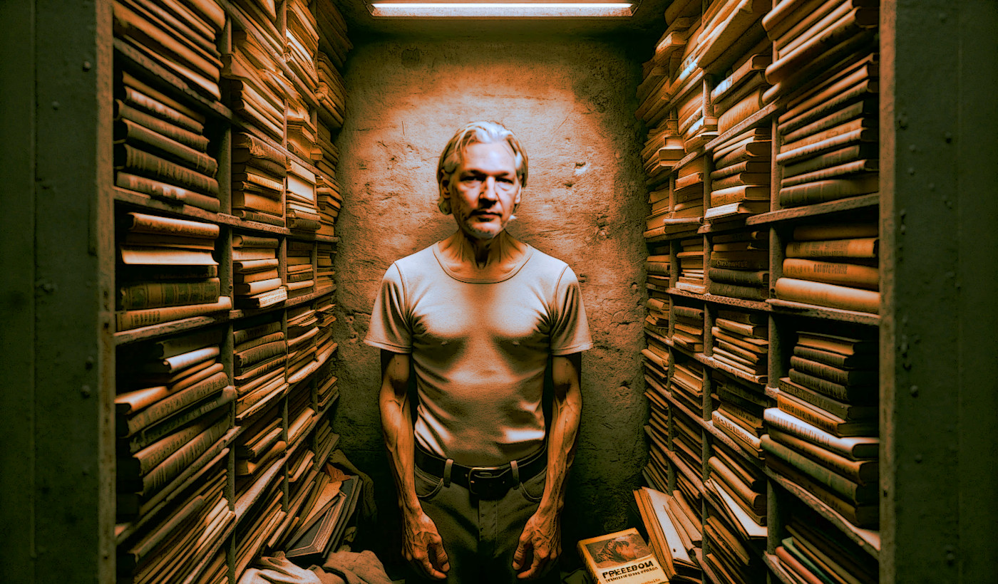 Una visita a Julian Assange nella prigione di Belmarsh