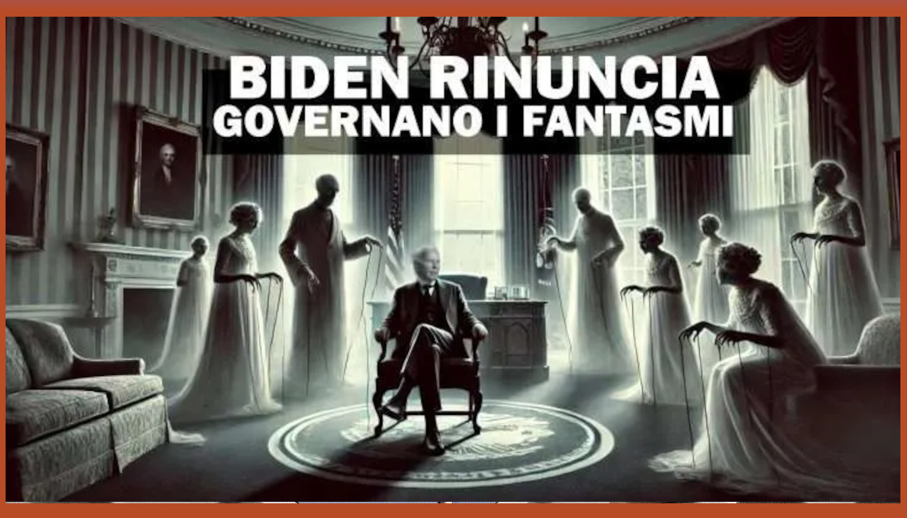 La rinuncia di Biden e la fantasmacrazia