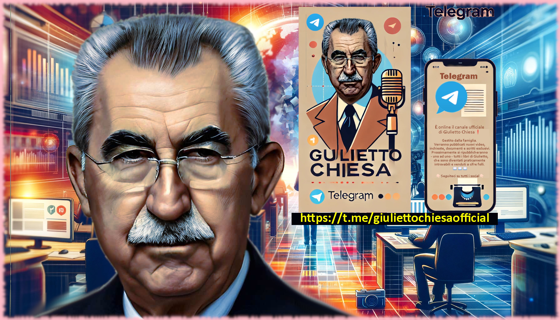 Il nuovo canale ufficiale di Giulietto Chiesa