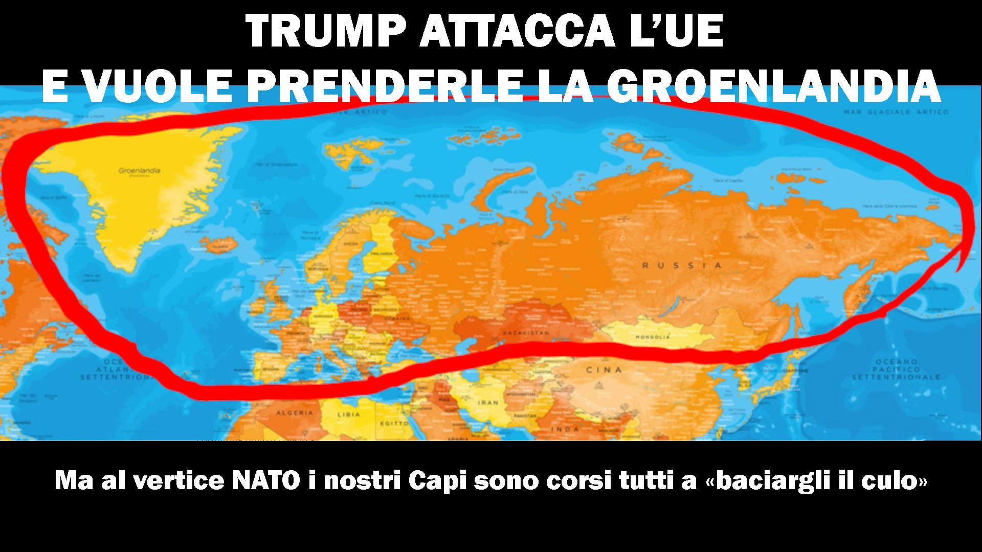 Trump, schiaffi alla UE e mire sulla Groenlandia