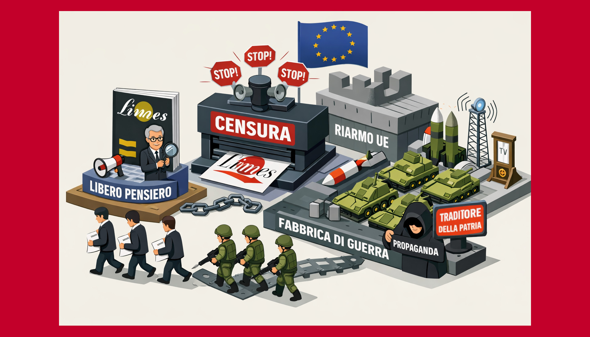 labellimes L'attacco a Limes e al libero pensiero