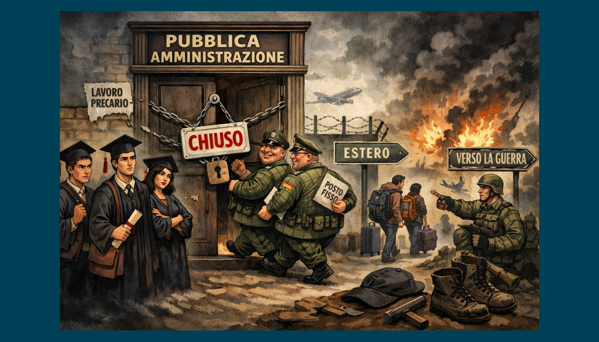 scivologuerra Anche l'operaio vuole il figlio dottore... no, grazie, dottore sarà lei!