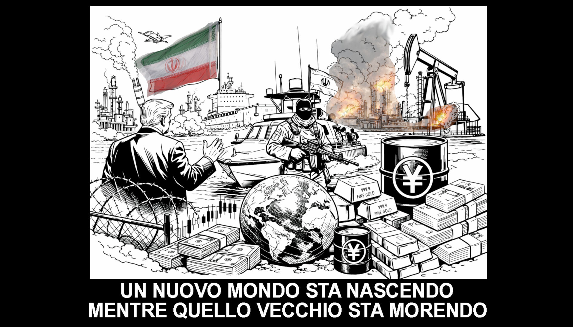 Un nuovo mondo sta nascendo mentre quello vecchio sta morendo