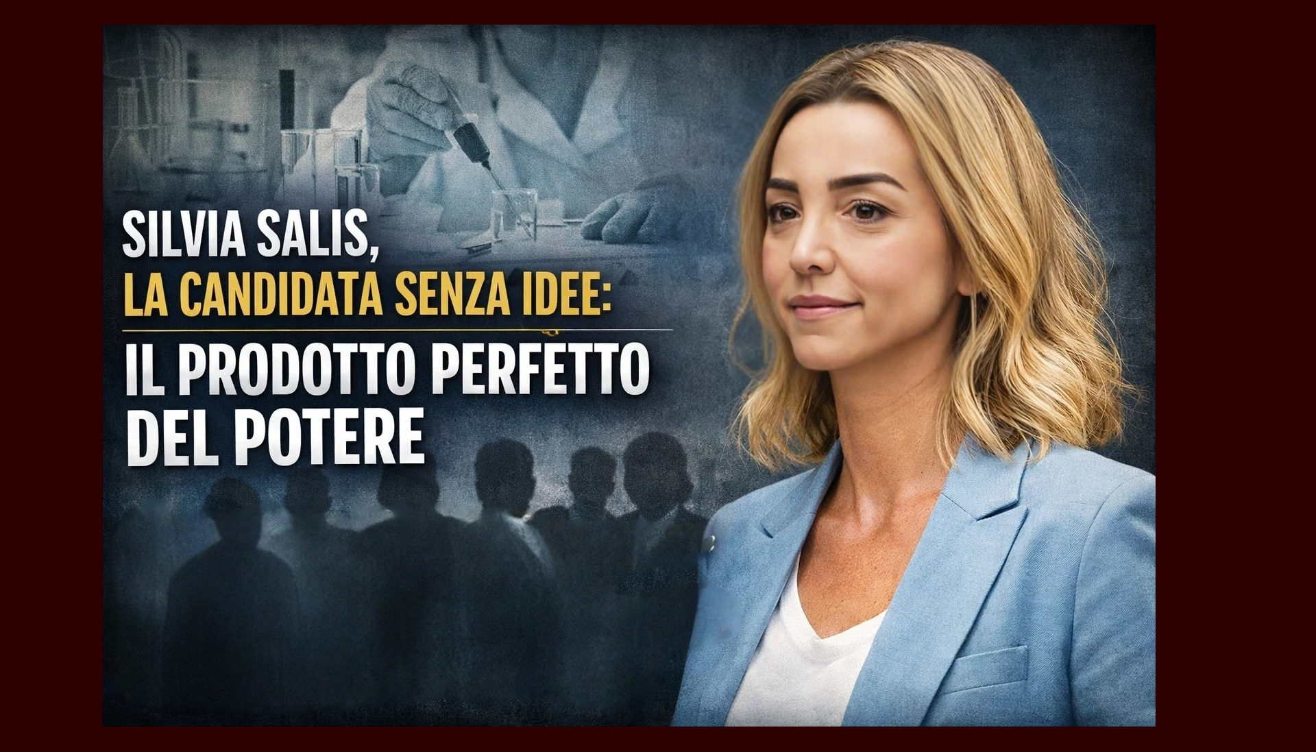 Silvia Salis, la candidata senza idee: il prodotto perfetto del potere